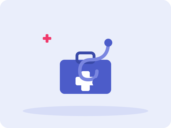 Medical assistance illustration