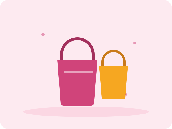 Shopping buddy illustration